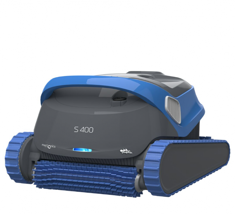 Robot piscine S400 électrique autonome Maytronics connecté fond parois ligne d'eau à Forcalquier 04