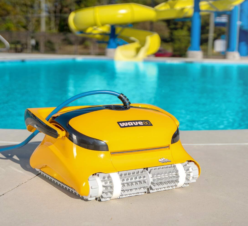 Robot Professionnel Wave 80 Maytronics Dolphin pour piscine public collective campings école hôtels chambres d'hotes à Manosque 04