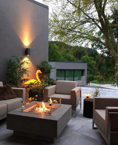 Brasero bol modèle Manhattan Compact design table chauffante à Manosque 04