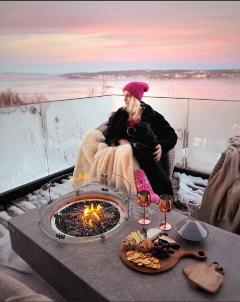 Table basse Brasero modèle Metropolis idéale avec sa plage disponible XXL à Forcalquier 04