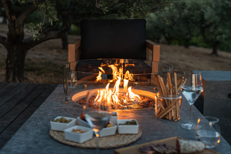 Table basse Brasero modèle Metropolis idéale avec sa plage disponible XXL à Forcalquier 04