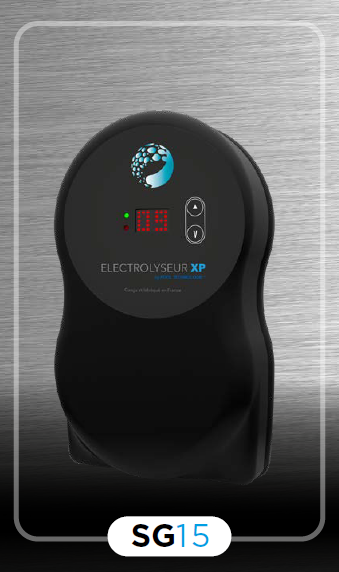 Electrolyseur pour piscine au sel autonome Sg 70 Pool Technologie passer sa piscine au sel facilement à Alliance Piscine Manosque