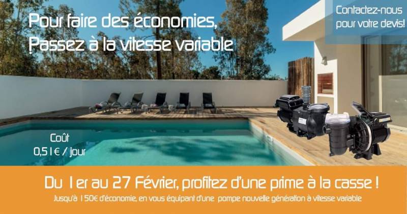 pompe à vitesse variable pour piscine à Pertuis