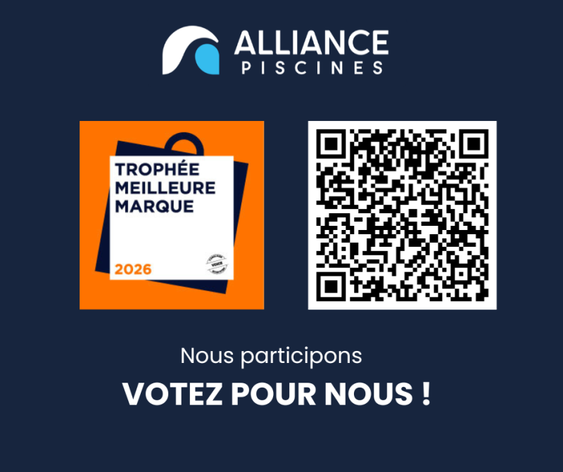Alliance Piscines : Élu Meilleure Marque 2025 | Votez 2026