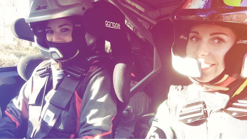 Dune abarth et mathile rallye HP 2017