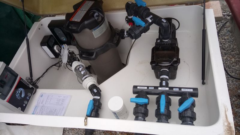 local technique enterré en polyester à Manosque