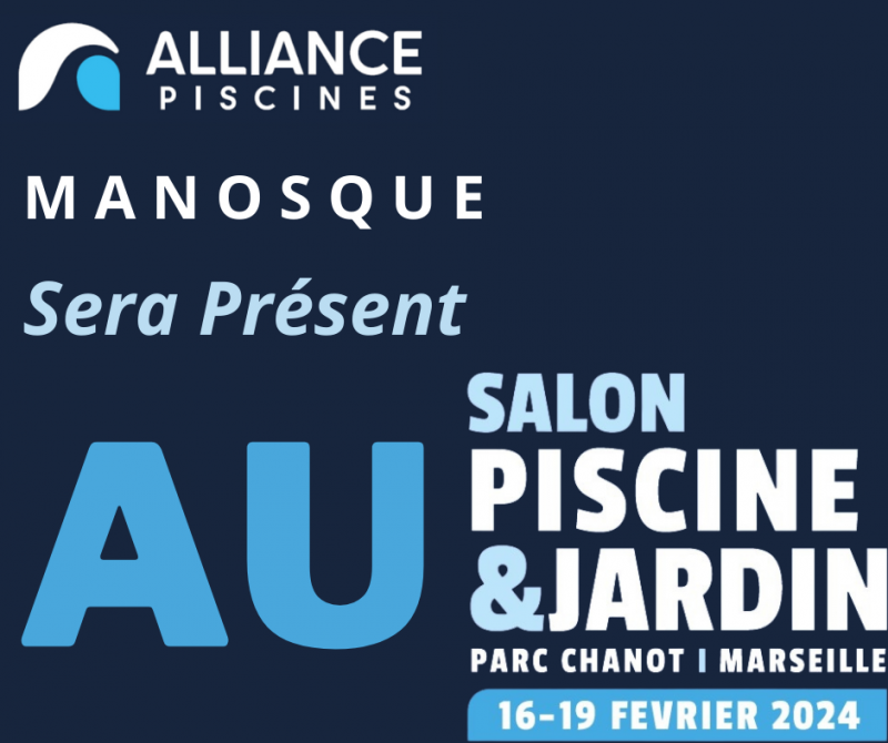 Rejoignez nous au salon de la piscine à Marseille!