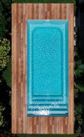 Notre zone d'activité pour ce service Piscine coque polyester 9x5m avec plage immergée, volet et pompe à chaleur